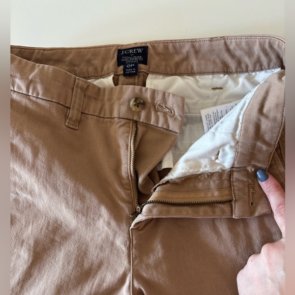JCrew High Waisted Khaki Chino - Picture 5 of 10